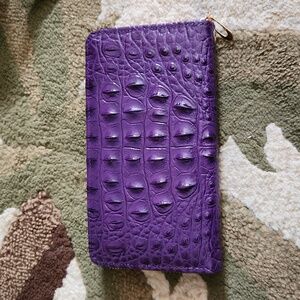 NIB! Crocodile wallet glossy